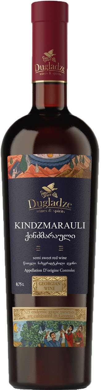 Вино Dugladze, Kindzmarauli купить вино в Москве, цена 775 рублей в ...