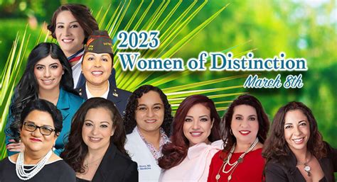 RGV Hispanic Chamber 2023 Women Of Distinction March 8th Texas