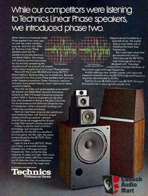 New Price Vintage Technics Sb Linear Phase Way Speakers