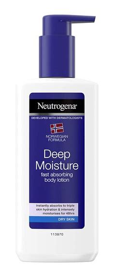 Neutrogena Norwegian Formula Deep Moisture Fast Absorbing Body Lotion