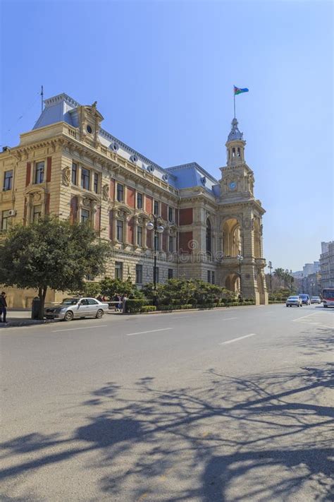 Building of the Baku City Hall Editorial Photography - Image of leon ...