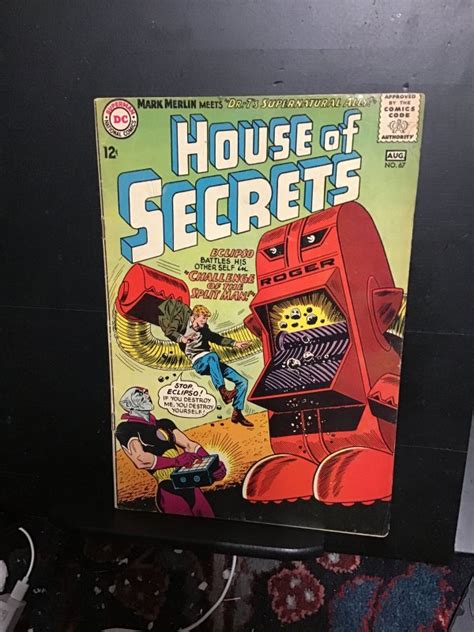 House Of Secrets Eclipso Mid High Grade Sci Fi Key Fn Vf