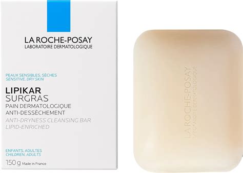 La Roche Posay Lipid Enriched Cleansing Bar Lipikar Surgras Cleanser