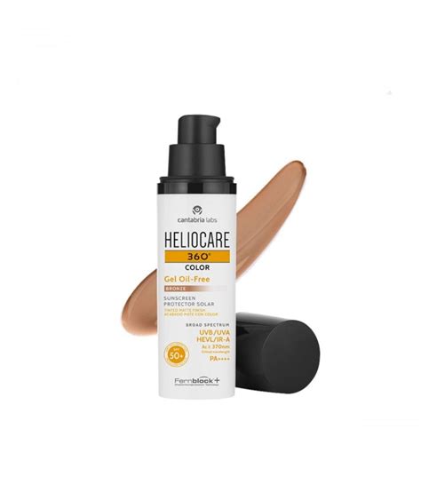 Heliocare 360 Gel Oil Free SPF50 Color Bronze 50 Ml Farmatros