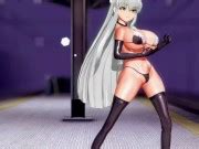Code Geass Cc Undress Dancing Hentai Lupin Song Big Boobs Mmd D White
