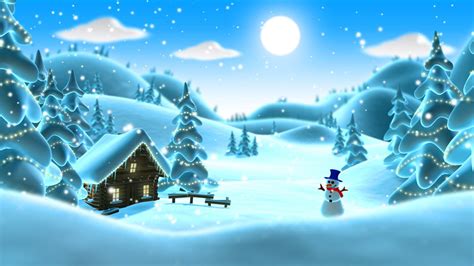 Snow Cartoon Wallpapers - Wallpaper Cave