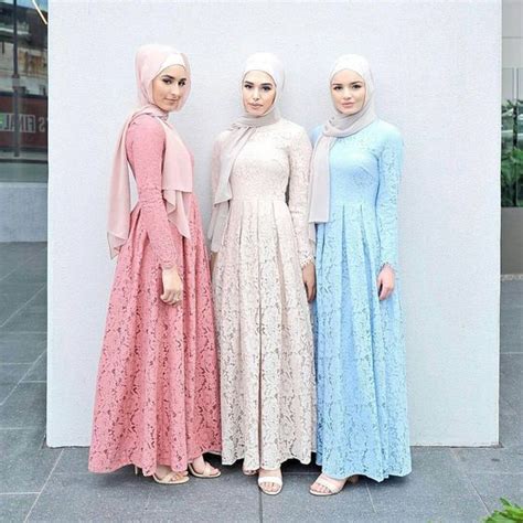 Model Baju Gamis Kain Toyobo Kombinasi Ragam Muslim