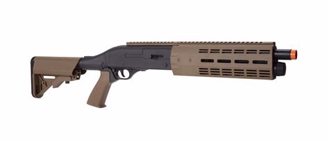 Ef Tri Shot Shotgun 6mm Tan Black Elite Force Airsoft