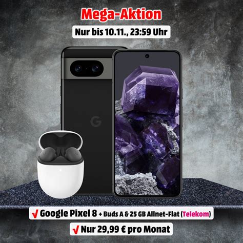 Mega Aktion Google Pixel 8 Mit Pixel Buds A Series Top Vertrag