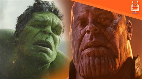 Hulk Vs Thanos In Avengers Infinity War Hulk Is Terrified Afraid