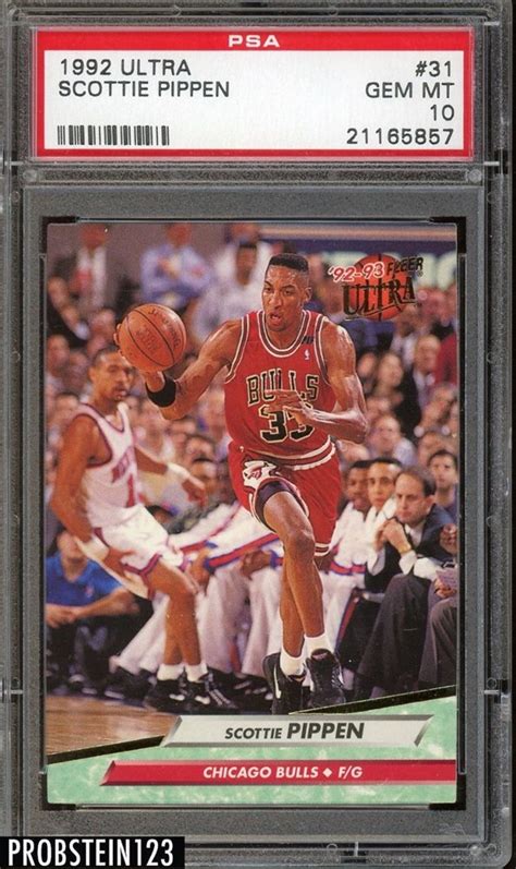 Auction Prices Realized Basketball Cards 1992 Ultra Scottie Pippen