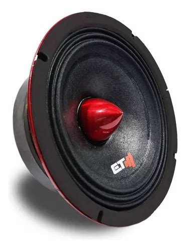 Par Alto Falante Polegadas Etm W Rms Red Ohms Kit