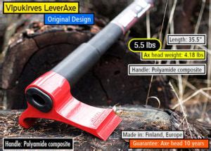 Vipukirves Leveraxe Best Axe For Splitting Wood Chainsaw Journal