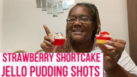 Strawberry Shortcake Jello Pudding Shots Jell O Shot Tutorial Youtube