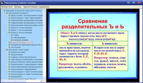 Интерактивный тренажёр по русскому языку для 5 класса к учебнику ...