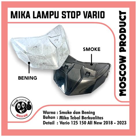 Jual MIKA STOP VARIO 125 150 CBS ISS SP KEYLESS VARIO CLICK LED SYSTEM