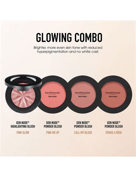 Gen Nude Highlighting Blush 3 8g BareMinerals M S