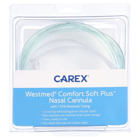 Carex Westmed Comfort Soft Plus Nasal Cannula With 7 Kink Resistant