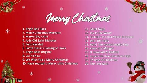 Christmas Songs Playlist 2022 Love To Sing Christmas Songs 3