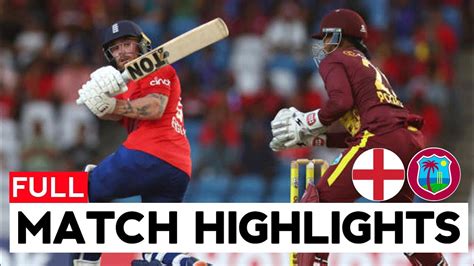 England Vs West Indies T20 World Cup 2024 Match Highlights | Wi vs Eng ...