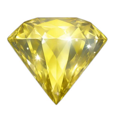 Yellow Sparkle Diamond Ai Emoji Generator