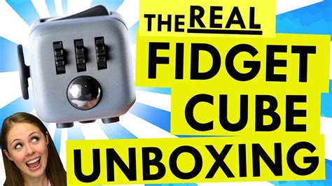 How To Adhd Official Fidget Cube Unboxing Youtube