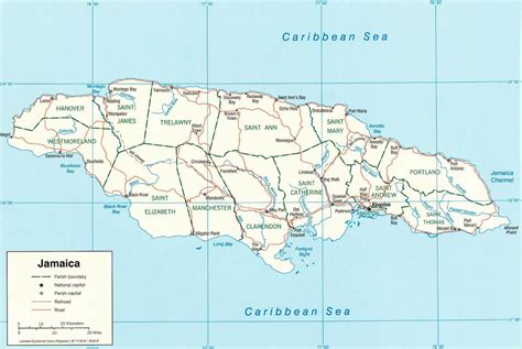 Spanish Town Jamaica Map