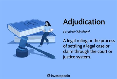 What Is Adjudication Definition How It Works Types And Example