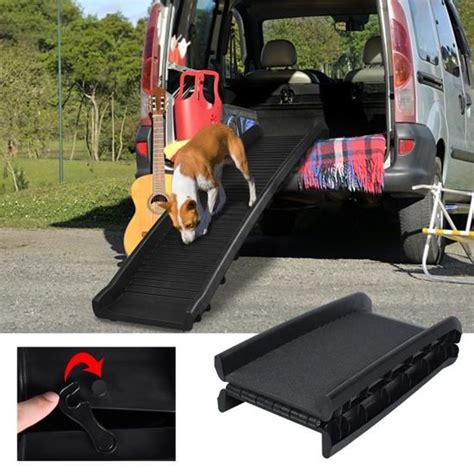 Xmtech Rampe Pour Chien Pliable Escalier Chien Antid Rapant Pour