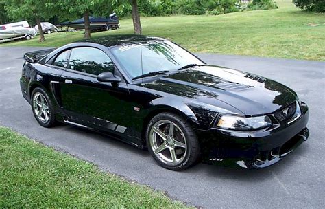 Black 2002 Saleen S281 E Ford Mustang Coupe