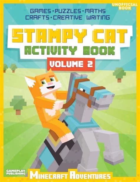 Stampy Cat Activity Book: Minecraft Adventures by Gameplay Publishing, Paperback | Barnes & Noble®