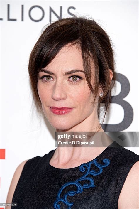 Maggie Siff Attends The Billions Series Premiere At The Museum Of