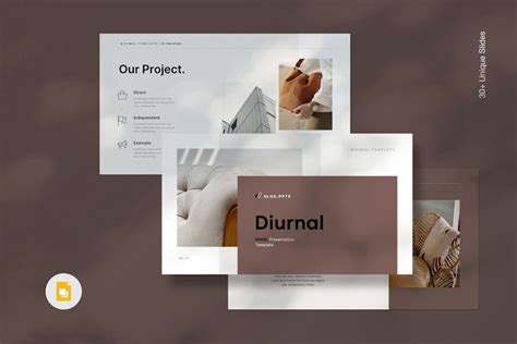 Minimalist Google Slides Template, Presentation Templates - Envato Elements