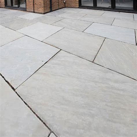 Kandla Grey Indian Sandstone Calibrated Mixed Mbs Building Supplies