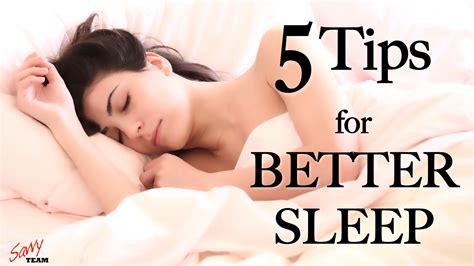 Video 5 Tips For Better Sleep And Waking Feeling More Refreshed Healthy Wealthy Wise Blog