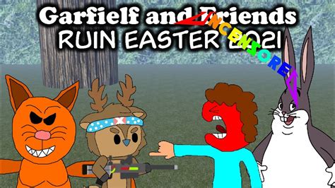 Garfielf Ruins Easter Uncensored Youtube