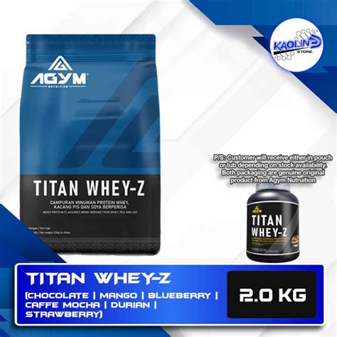 Agym Nutrition Titan Whey 2 0 Kg 66 Servings Halal Whey Protein