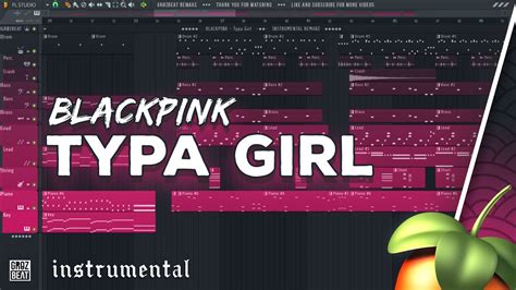 👑 Blackpink Typa Girl Fanmade Instrumental 🔥 Youtube