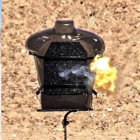 5 56 Incendiary Api Rounds Vs Ar500 Armor® Body Armor  Flickr