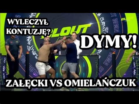 DENIS ZAŁĘCKI VS DANIEL OMIELAŃCZUK OSTRA KONFRONTACJA CLOUT MMA