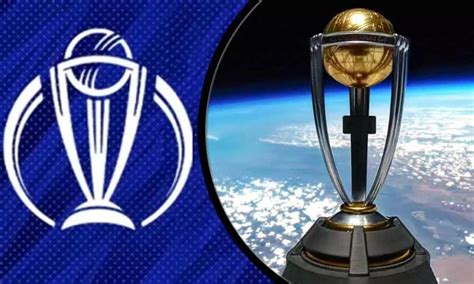 ICC Men's Cricket World Cup Trophy Tour 2023 launches into space