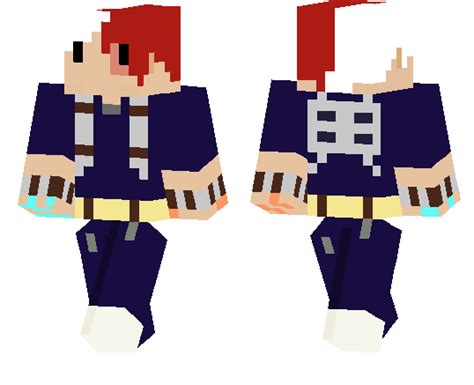 Shoto Todoroki | Minecraft PE Skins