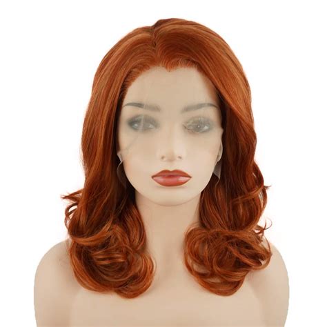 Amazon Meiyite Hair Wavy Shoulder Length Inch Blonde Red Mix