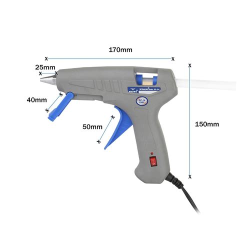 GREY W Hot Melt Glue Gun On Off Switch With LED Indicator At Piece In New Delhi