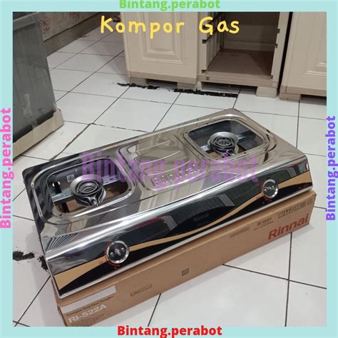 Jual Rinnai Kompor Gas Tungku Rinnai Kompor Gas Tungku Rinnai