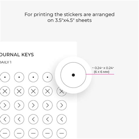 Bullet Journal Stickers, Daily Stickers | Inspire Uplift