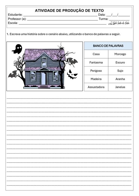 Produção de Texto para o 3º ano: 10 atividades para baixar - Tudo Sala ...