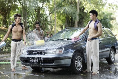 M Y A N M A R H U N K S Myanmar Hunks Car Wash For Mr Magazine