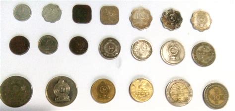 Vintage Sri Lanka 20 Coins, Coins for Jewelry Making, Rupee and Cent - Etsy