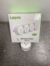 LE LampUX Smart Socket 2 4GHz Wifi Remote Control